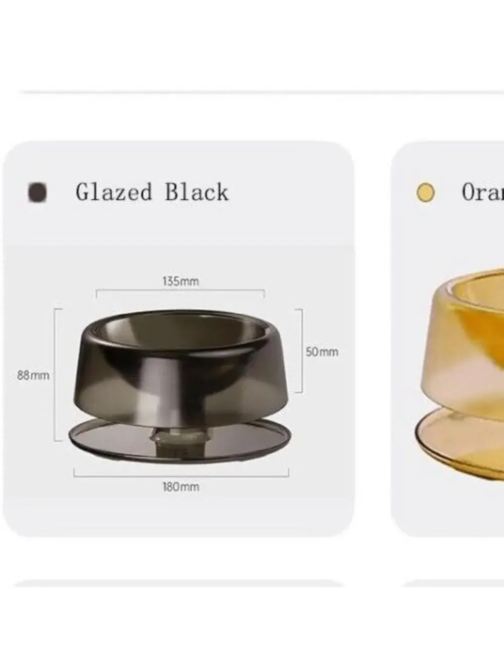 Raised Tilted Cat Food Bowl – Non-Slip, Anti-Vomiting, Whisker-Friendly, New